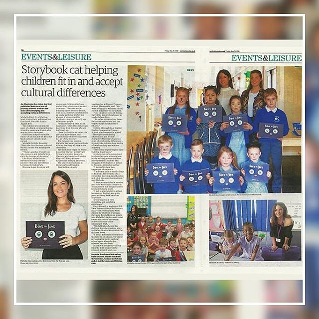MsJinx's tweet photo. It's a good Friday when you learn you’re in today’s Romford Recorder Newspaper! … and online! https://t.co/KXx6zXm6t3
#Romford #Essex #BinxtheJinx #KidLitChat #VisibleWomen #CatsofInstagram #Cats #GoodFriday #FF #FollowFriday https://t.co/Adw4MotY7K https://t.co/QJFdnHVKE1