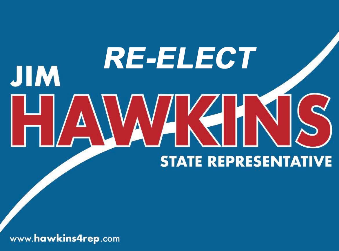 Representative Jim Hawkins tweet media