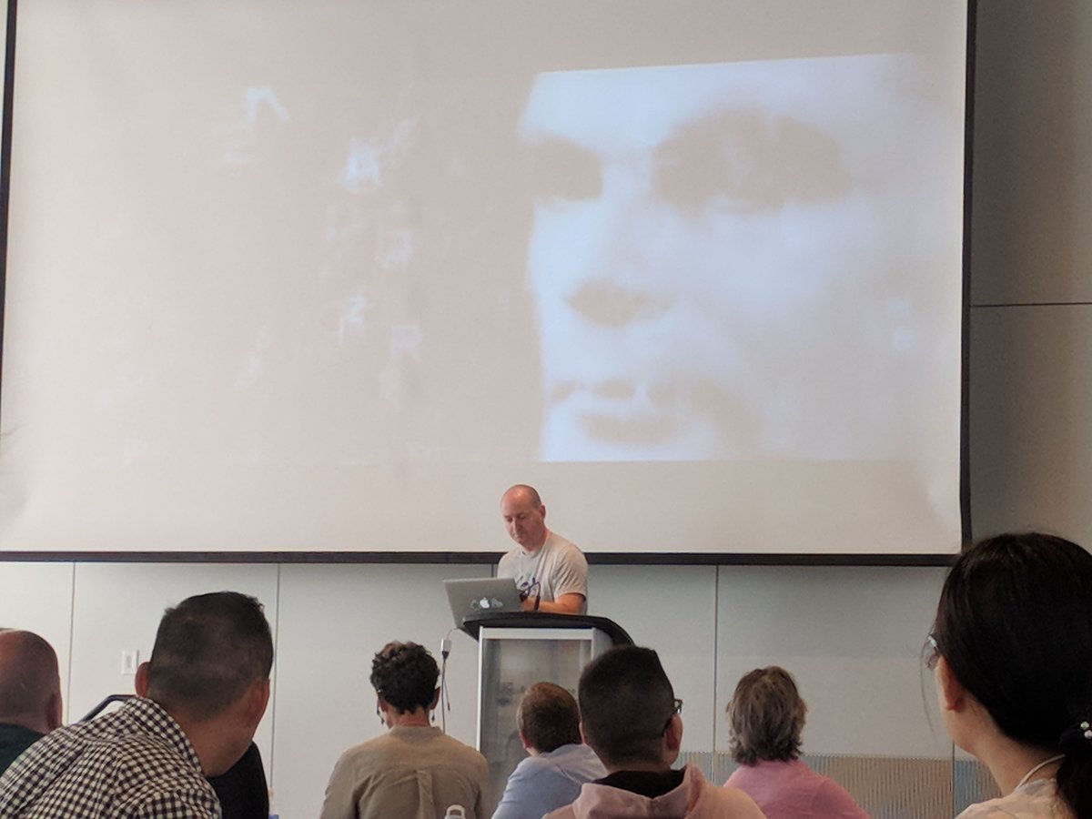 chiselinc's tweet photo. The unstoppable powerhouse best known as @BobSummerwill kicks off his presentation on the future of #blockchain with an overview of its roots, with an intense focus on WHY we are passionate in this space. @blockchainubc @aalexis1234 #blockchainYVR https://t.co/fSEarQtuDn