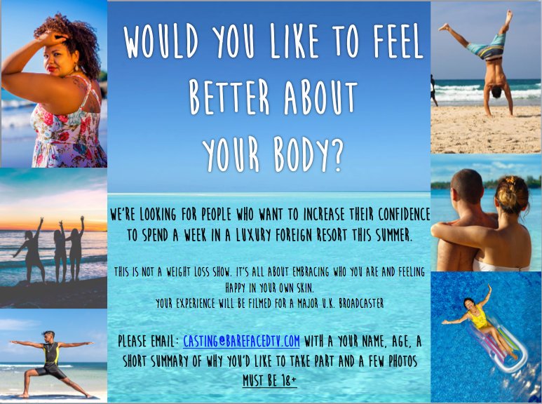 jonnyrcasting's tweet image. #casting #castingcall #holiday