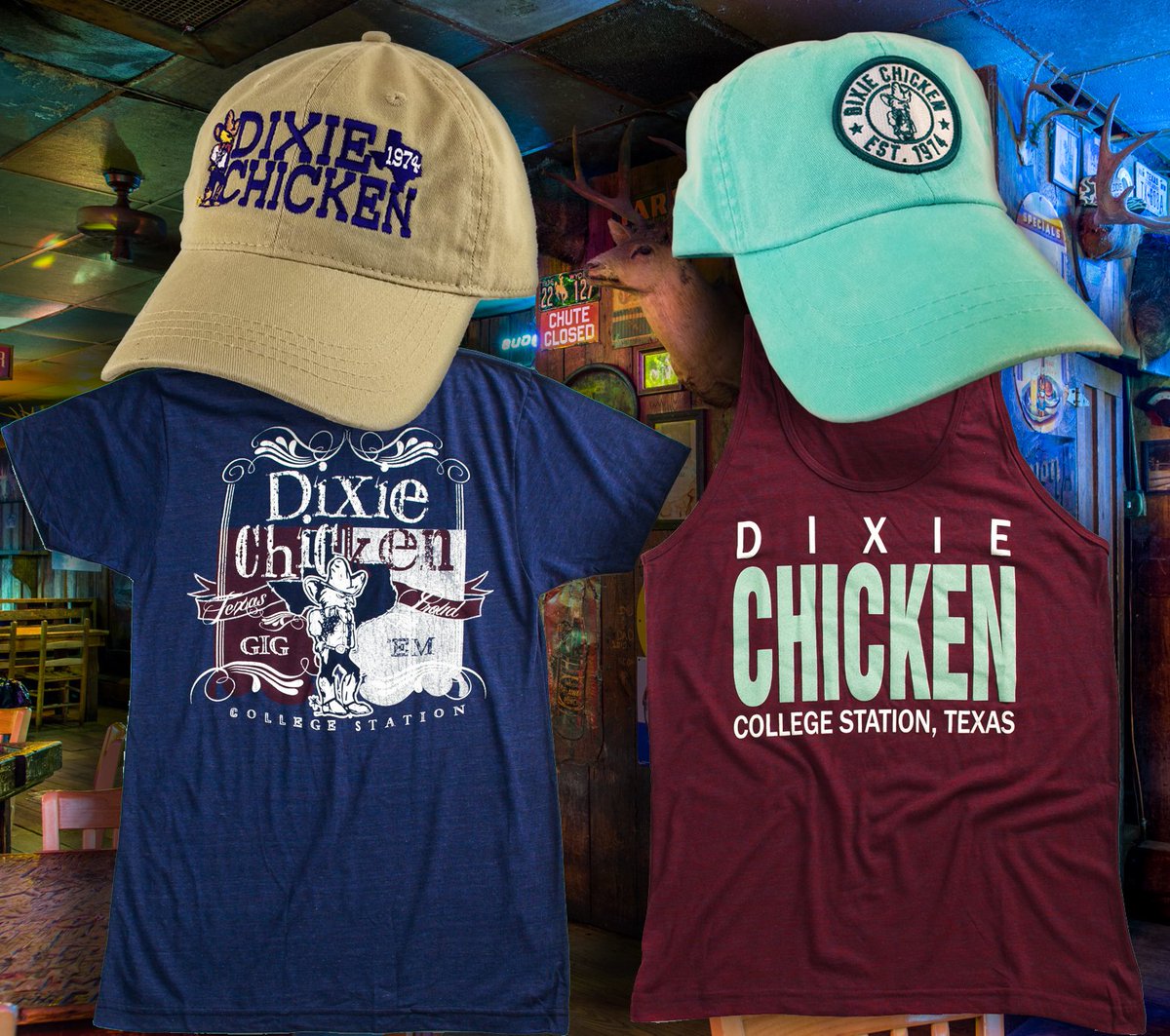 thedixiechicken's tweet image. #DadHat or #PatchHat? Either one will keep you looking great all summer long! Order one and a shirt to go with it today! store.dixiechicken.com