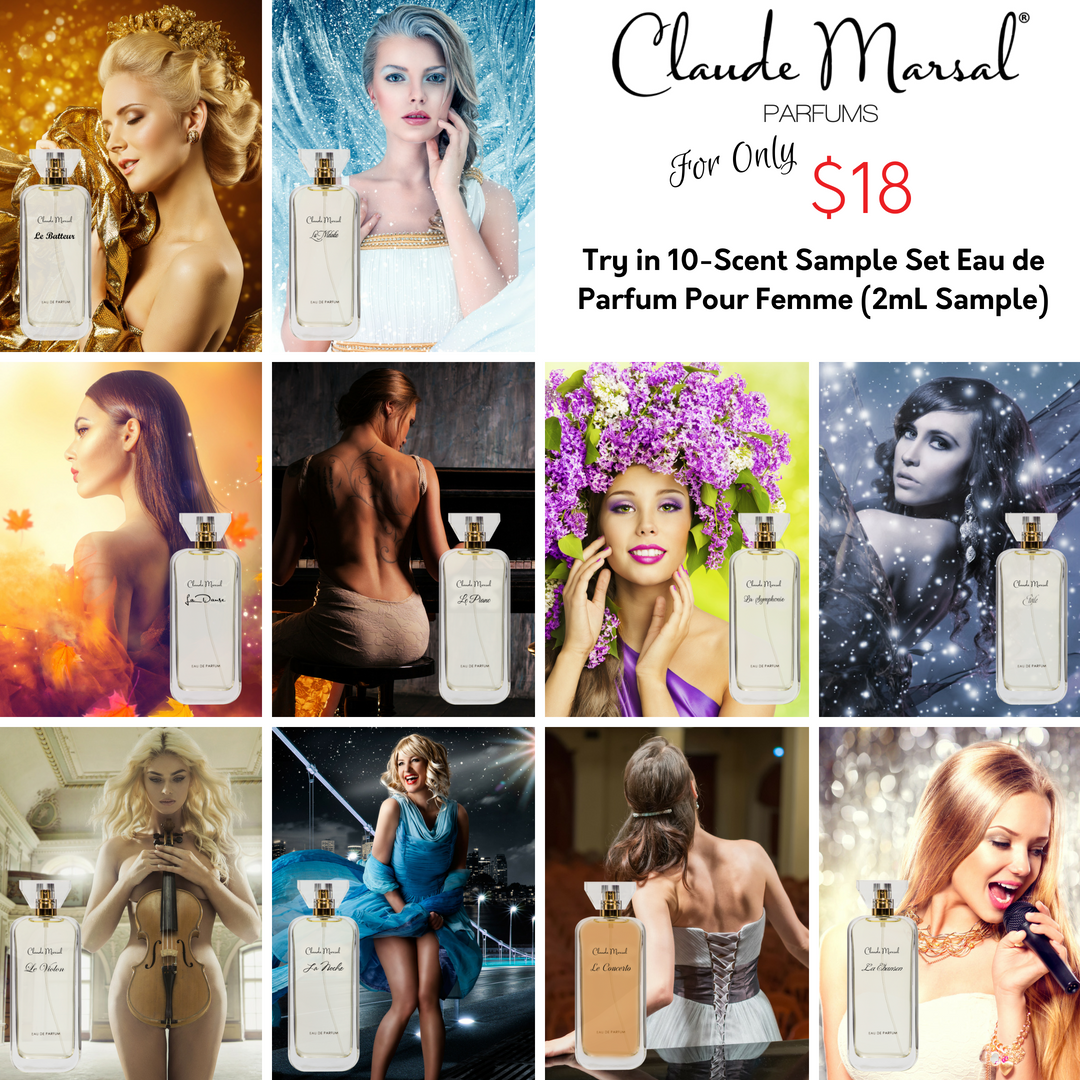 ClaudeMarsal's tweet photo. Do you #love to try all our 10-scents #perfume for #Women? π€
Try our new kit 2ml #sampleset for #ClaudeMarsalParfums for women! π
For only $18 you can try all 10 #perfumes in a 2ml #sample #FREESHIPPING | https://t.co/7eHCrkuo2v
#samplessets #perfumesamples #perfumesample https://t.co/APZtRNYUma