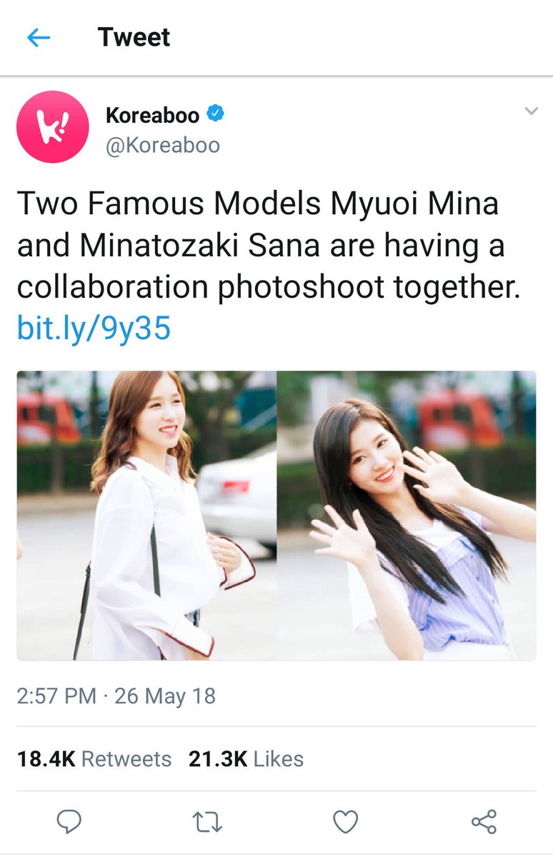 [ Sana and Mina collab]