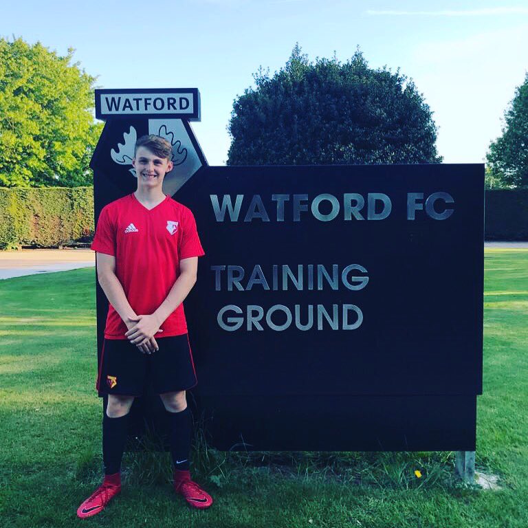Celebrating success - Congratulations to our very own Sol Lambert on signing to Watford FC. Joining Pro:Direct academy BXB at the age of 7 years old, what a journey... Let the hard work start 👊💪 #success #prodirectacademy #watfordFC