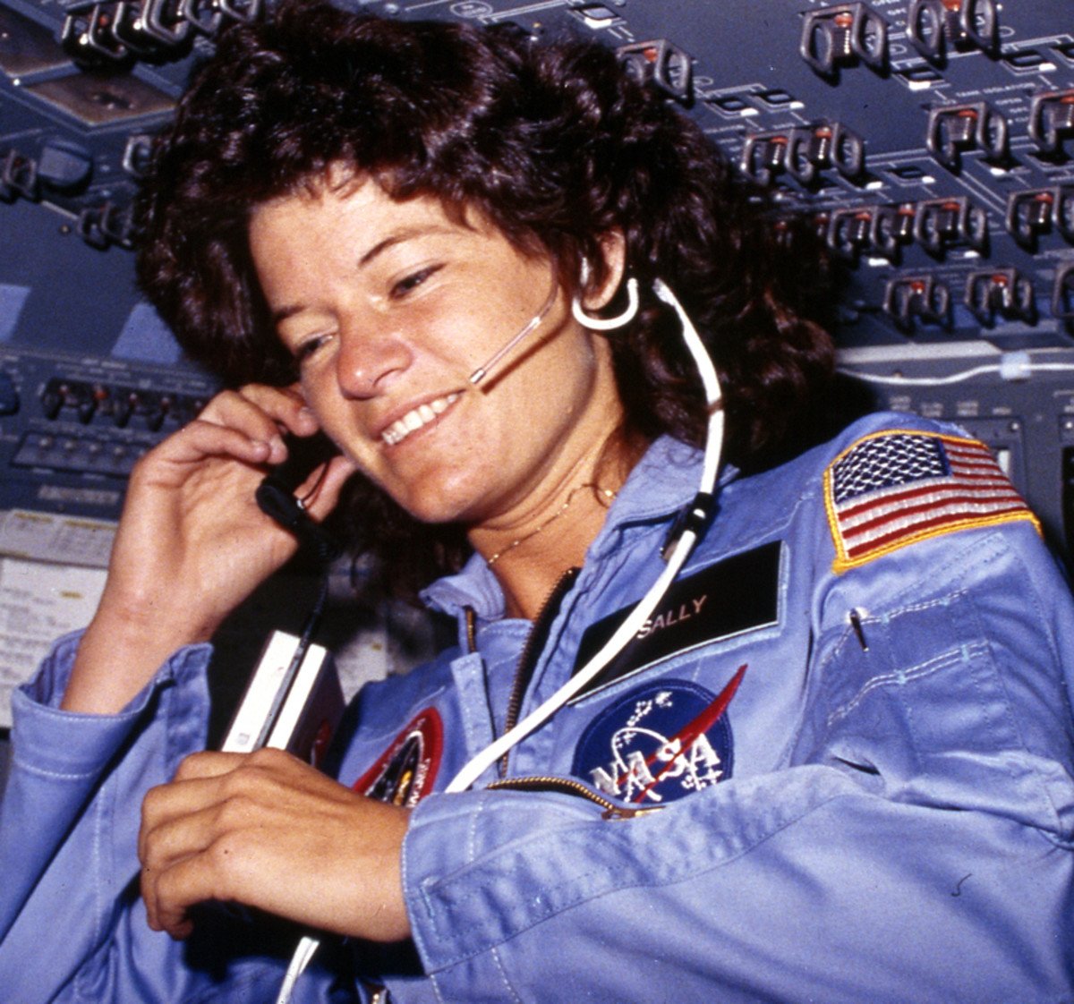 Happy bday Sally Ride. The first American woman in space. 