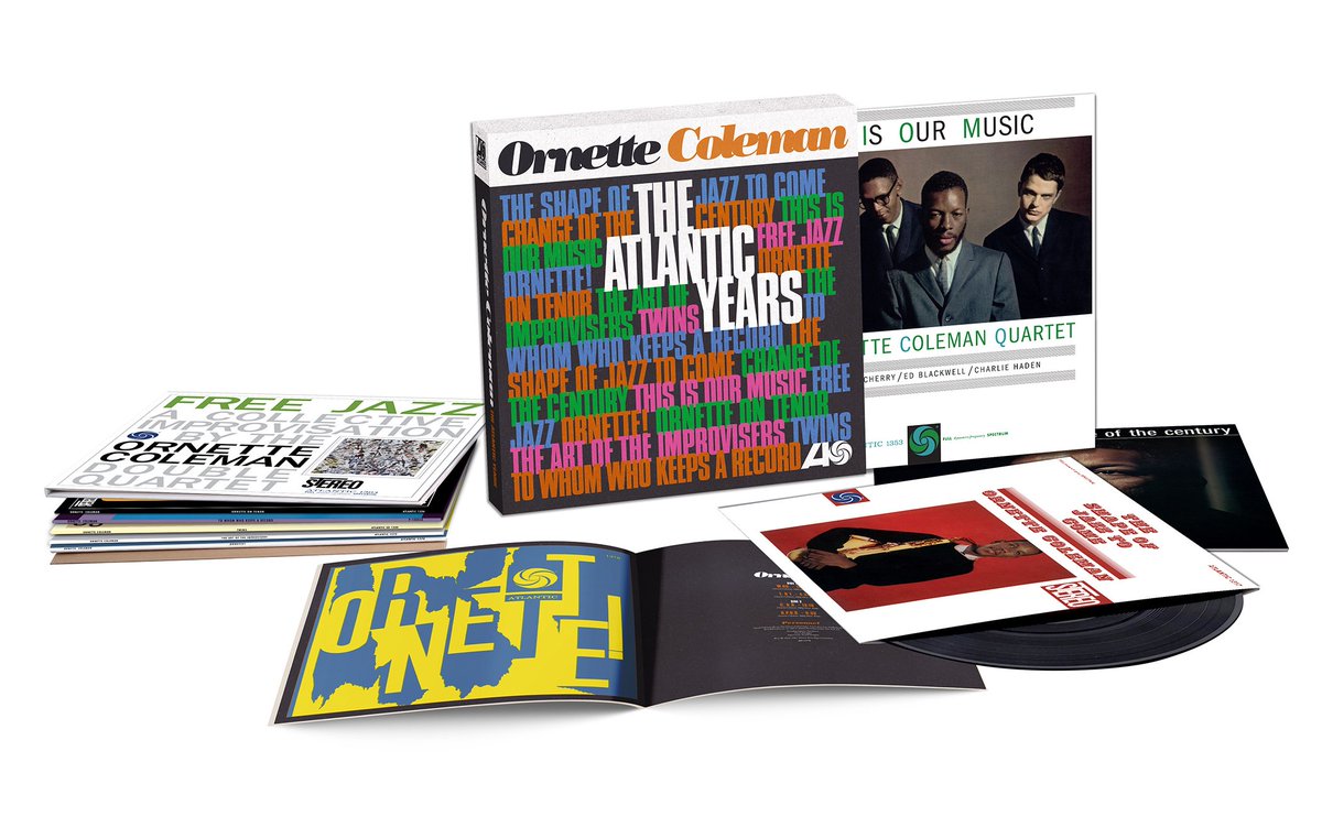 amoebamusic's tweet image. RT and follow us to win the new 10 disc 180-gram vinyl box set "Ornette Coleman: The Atlantic Years." Winner announced at 5pm.