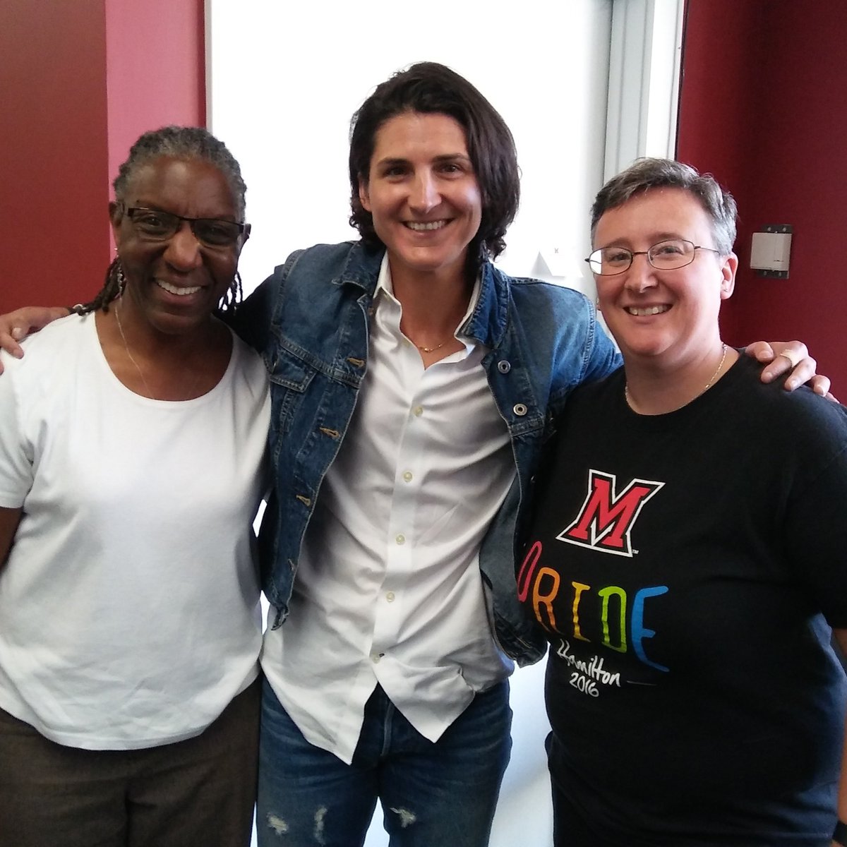 Getting ready for "We Exist: Beyond the Binary" with Dr. Bennyce Hamilton, filmmaker Lauren Lubin, and Dr. J.A. Carter.
<a href="/MiamiRegionals/">MiamiOHRegionals</a> <a href="/WeExistMovement/">WE EXIST</a> <a href="/jacarterphd/">Dr. J.A. Carter (she/her)</a> <a href="/miamiuniversity/">Miami University</a> @ODAMiamiOH @LGBTQatMU #MiamiOH #LGBTQ #Nonbinary