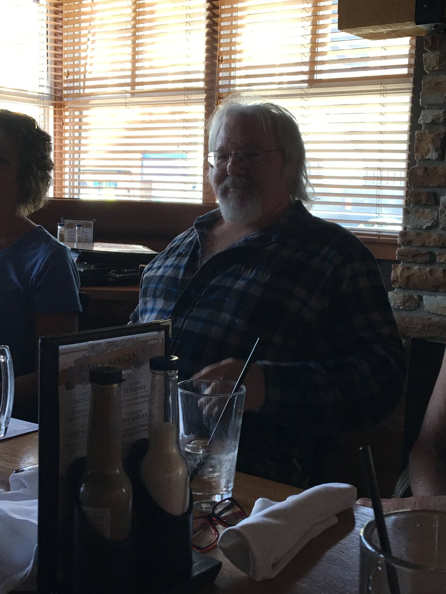 KamloopsY's tweet photo. Happy Retirement to our long-serving Facility Services employee, Wayne! 18 years with the Y! All the best and enjoy the road ahead! 🏍💨 https://t.co/CO6EIcMBFl