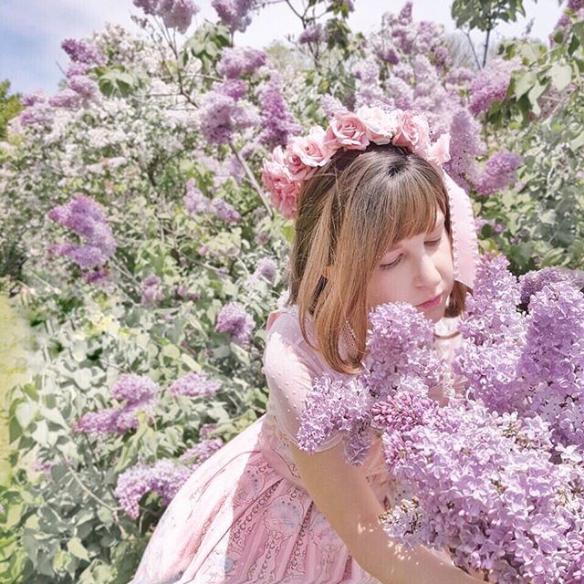 victoriasuzanne's tweet image. Just flower fairy life 💐💖 Lilacs have a wonderful scent, and the botanic garden had more varieties than I’d ever seen before! .
.
.
.
#blogginggals #popyacolour #wiwtoday #whatiworetoday #lolitafashion #eglcommunity #angelicpretty #pinkfashion #pinkl… ift.tt/2s908kS