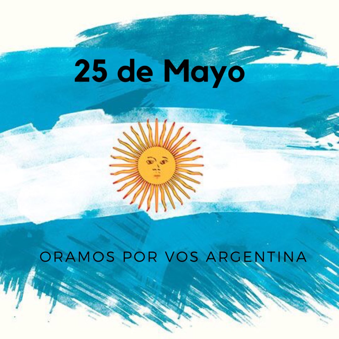 🇦🇷208 años después Jesús quiere volver a hacer una revolución en Argentina, y nosotros somos parte. 🙌🏼 oramos por nuestro país 💙