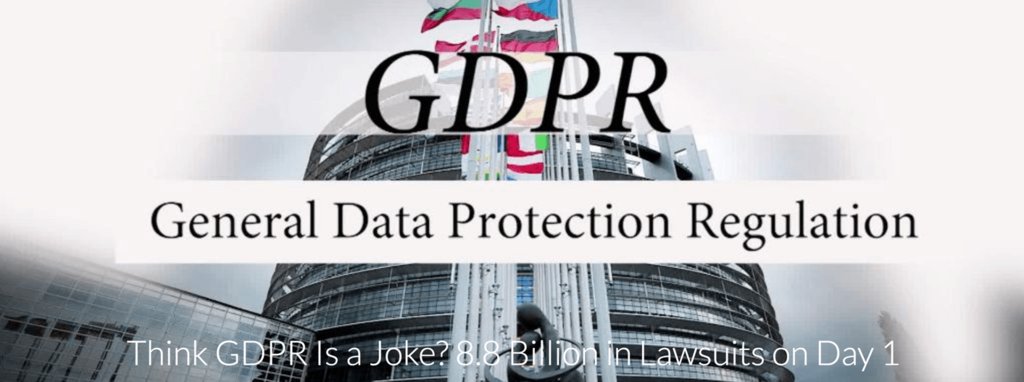 MirkoBruni's tweet photo. Think GDPR Is a Joke? $8.8 Billion in Lawsuits on Day 1 #sales #salestips https://t.co/EEqoGYHFxk https://t.co/o6aIv6XAMH