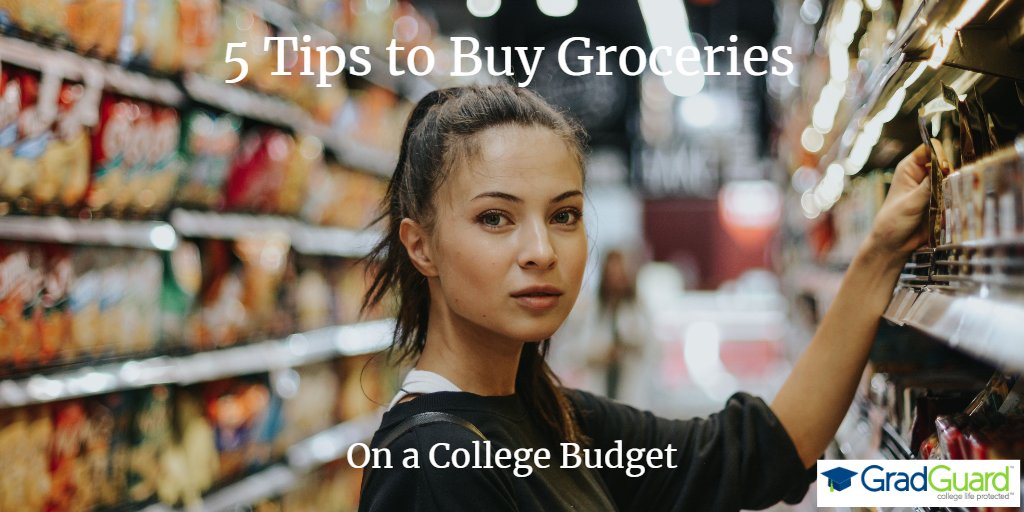 GradGuard's tweet photo. Smart shopping! Here are 5 ways you can get groceries on a college budget! #GradGuard #collegelife #shoptilyoudrop
https://t.co/F4y53Ja7ZQ https://t.co/BAFDYRdBG6