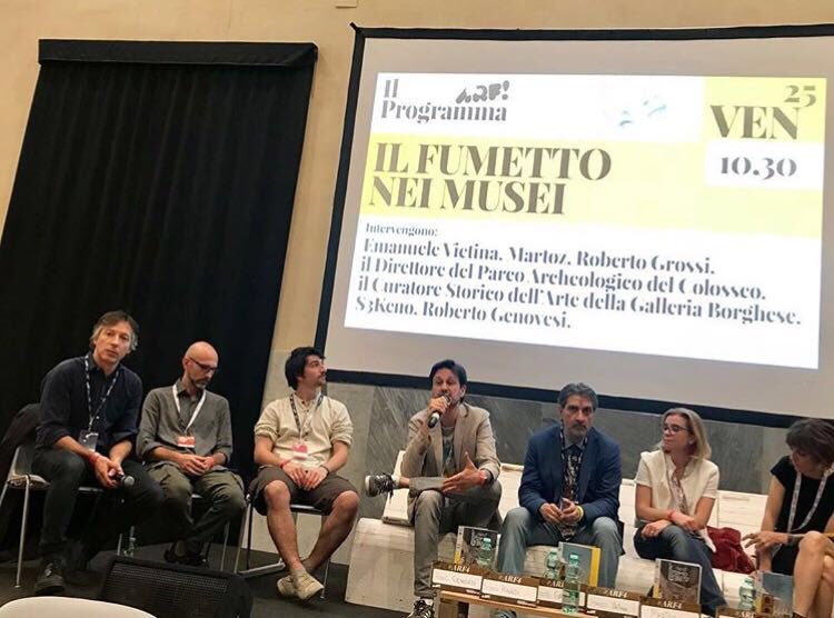 MiC_Italia's tweet photo. Oggi #Fumettineimusei all’@arfestival con la presentazione delle storie ambientate nei @museitaliani di Roma. #Arf4
-
#museitaliani #roma https://t.co/c5POFnP3C2