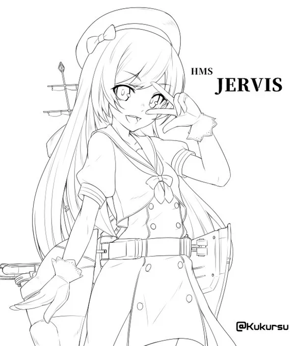 #艦これ版深夜の真剣お絵描き60分一本勝負
#艦これ版真剣お絵描き60分一本勝負_20180523

🌈💫 