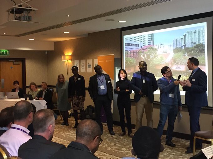 [3/5] Day 5 my idea was taken forward along with 7 other ideas. An amazing group of #Commonwealth leaders came together to develop the idea &amp; create a pitch.
Day 6 we pitched to @PScotlandCSG <a href="/ResilientGM/">Resilient Greater Manchester</a> <a href="/JuliaMiddleton/">Julia Middleton</a> <a href="/CSCLeaders/">CSCLeaders</a> &amp; our idea won!