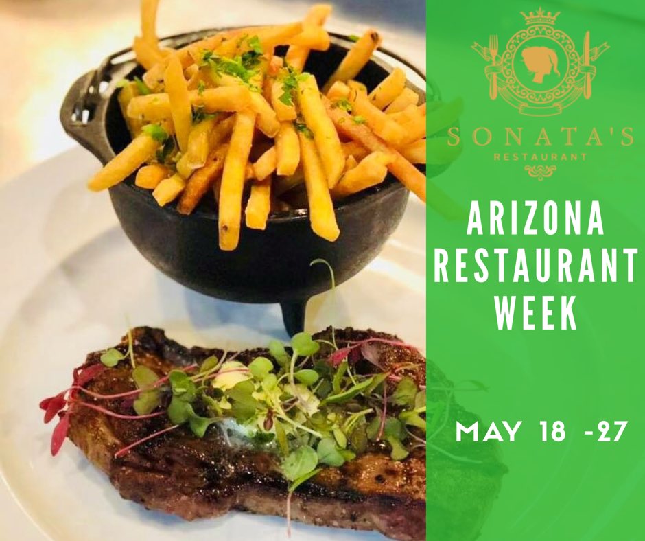 sonatasrest's tweet photo. Come enjoy Arizona Restaurant Week at Sonata’s from now until the 27th! Make your reservations now (480) 477-1390 or https://t.co/Gvm6FYR0yY #azrestaurantweek #scottsdale #azrw https://t.co/g8O2VBX8HQ