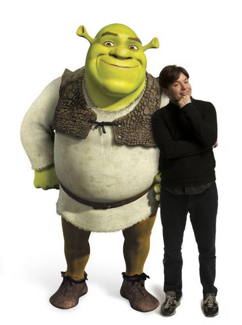Happy 55th Birthday To Mike Myers The Actor Best Known For Voicing Shrek.  