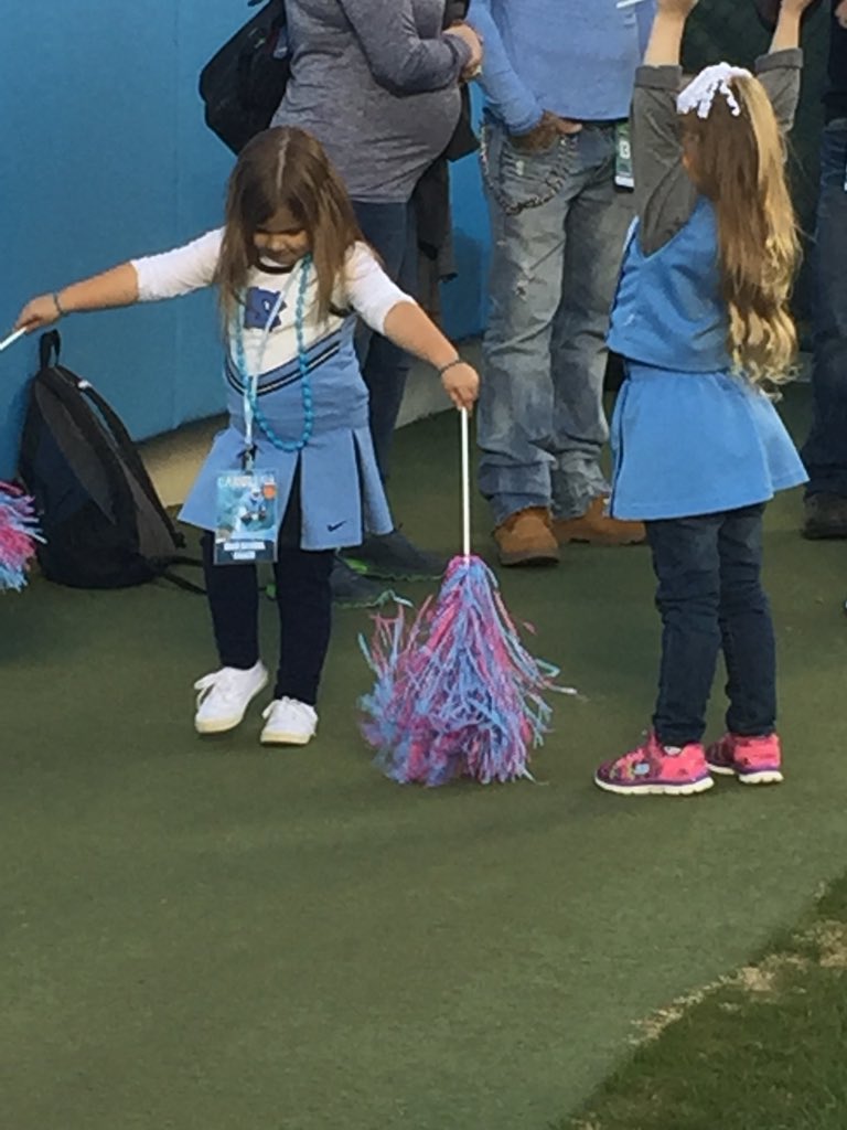 WillHutchJr's tweet photo. @BethBrittHardy_ @JEFFHARDYBRAND was digging around and found these of our girls playing on the sidelines from the UNC-Wake Forest game a few years ago.. https://t.co/5OLPool1YK