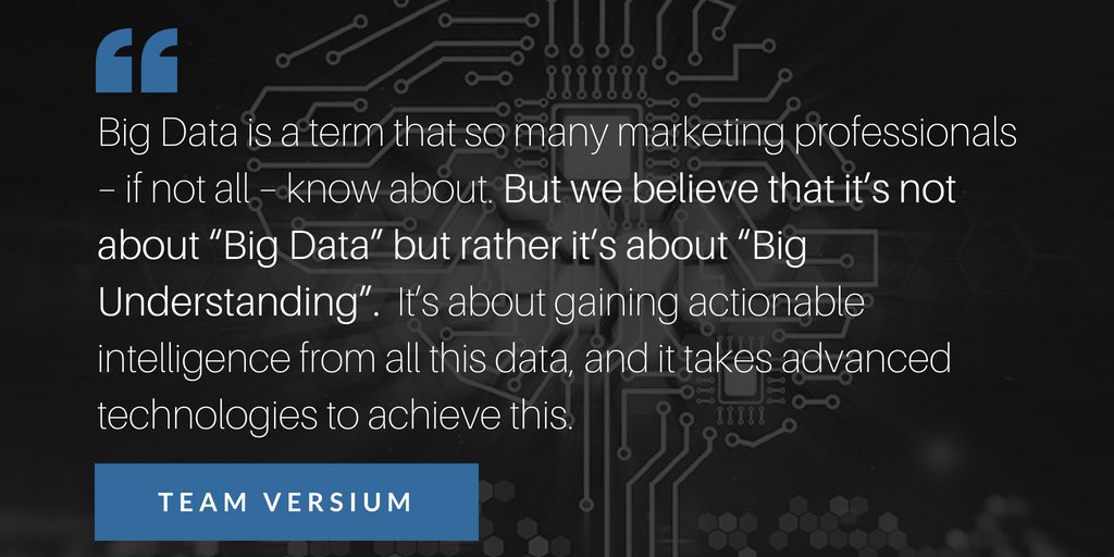 versiumsocial's tweet photo. Honored to be named one of the Top 10 Big Data Solution Providers in 2018 and be recognized for leading the way in building automated AI tools and technologies. Find out how we're changing the game via @insightssuccess
https://t.co/sHSHPVZqQ1 #BigData #BigUnderstanding https://t.co/MTfRmfVduz