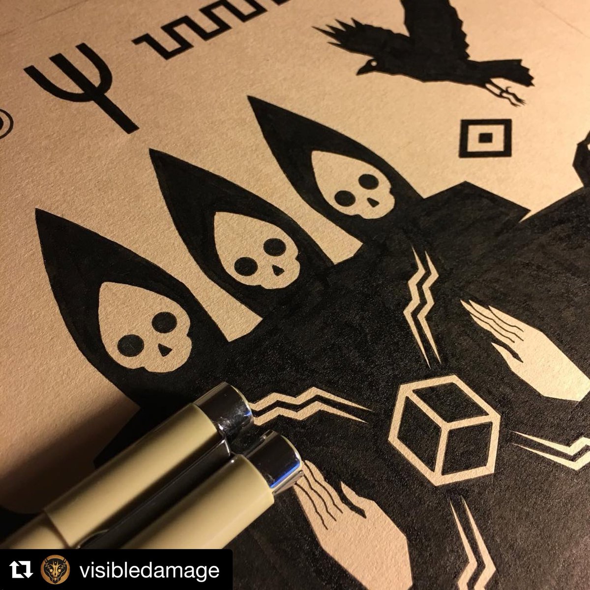 2bemad's tweet photo. DRIVEN BY MADNESS : 1
Visible Damage • Billy Daggers
Bruce Parker • Vague Parade
6/9/18, 63 Bluxome st. Gallery SF
Artwork: @VisibleDamage
#drivenbymadness #DBM #creativeprocess #creativeminds #creatives #artists #artcollective #artwork #drawing #painting #RUmad #visibledamage https://t.co/lCuyOwoD7c