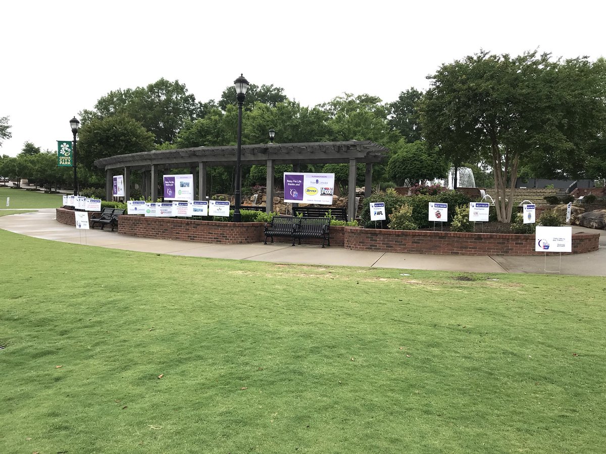 GreerRelay2019's tweet image. Getting set up for Relay! @AmericanCancer @RelayForLife #CancerCure #cancerresearch #findacure