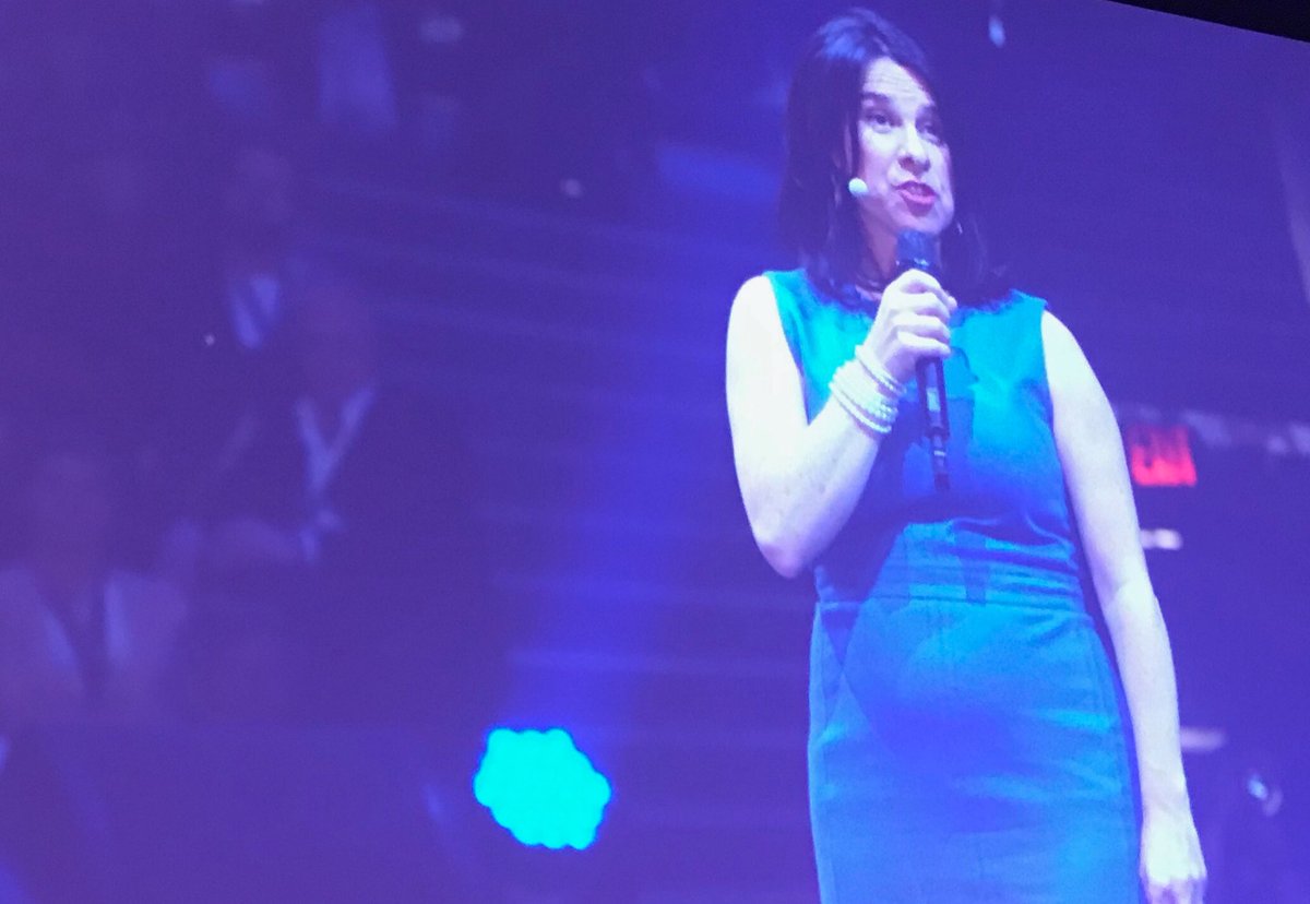 “In Montréal, we bike in the cold, we speak French, we hold conferences under big tents and (...) we foster diversity.” - <a href="/Val_Plante/">Valérie Plante</a> <a href="/C2Montreal/">C2</a> #C2M18