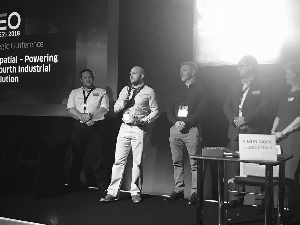 ClassofYourOwn's tweet photo. Saying farewell to wonderful @SamHodge11 at this year’s brilliant @GEOBusinessShow was definitely the hardest part of my week. @IAG_CCA and I a little choked! Thank you @bigandyclifton @davebennett @TopconGB_IRE @jkavanagh99  and #Geobiz Caroline for major #geospatial support https://t.co/PLbLHMPrE1