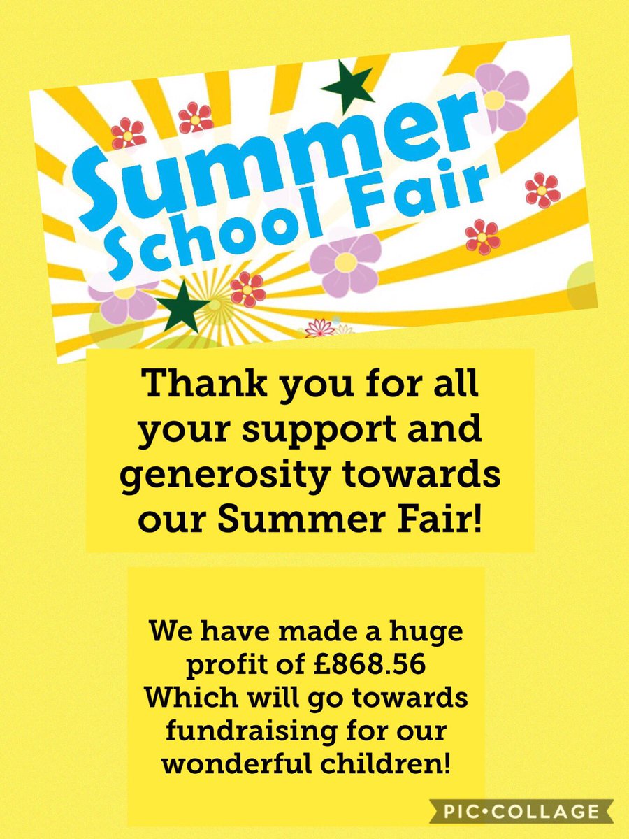 CarolineDaviso8's tweet photo. Huge thank you to everyone who supported our Summer Fair! @SMemorial @MrsAckinclose #lotsoffunhad 🍭🌭🎠⚽️🍟 https://t.co/KMA2AvBlkX
