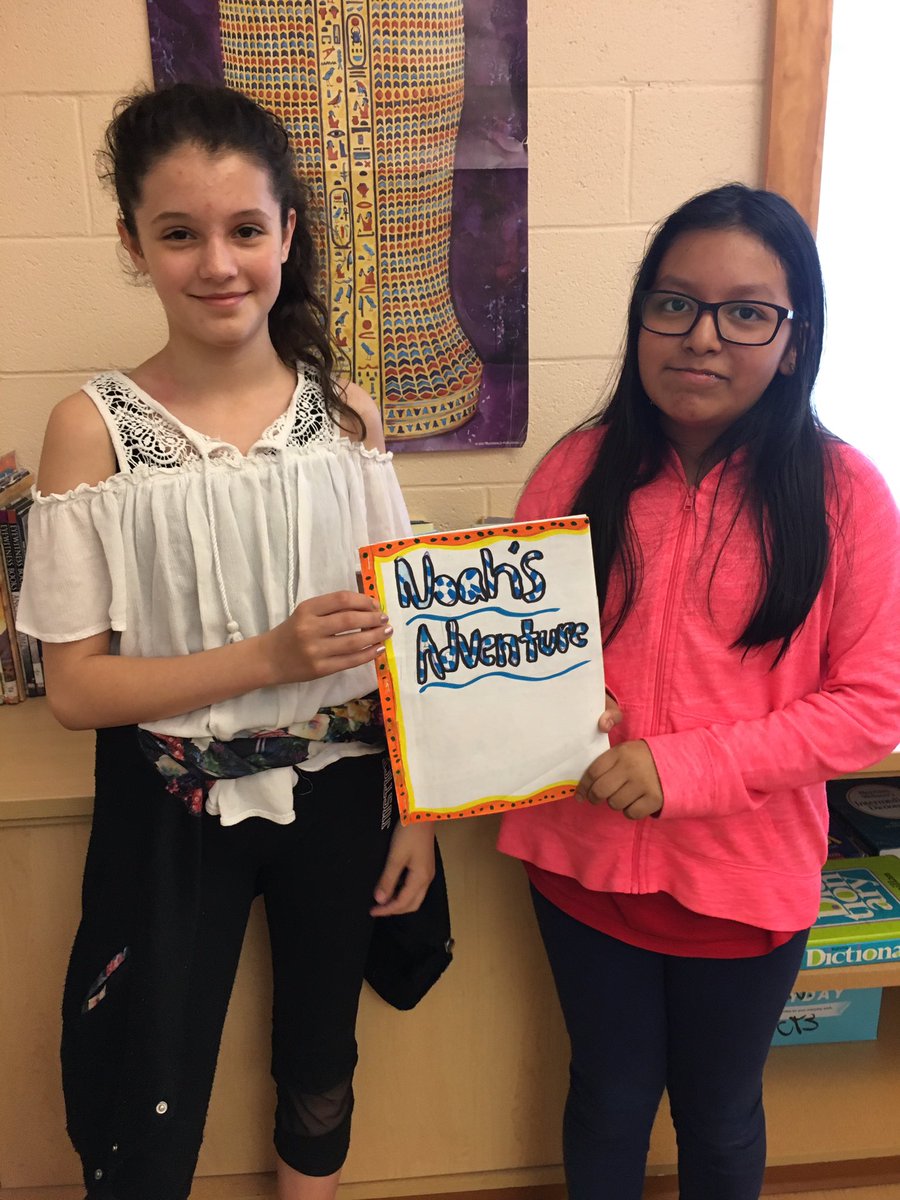 c_hansen21's tweet photo. Finished our Flush novel study with awesome projects! We created video games, amusement parks, and much more! #WeAreHB #engageHB #HBMSPride https://t.co/cnfo6hPV01