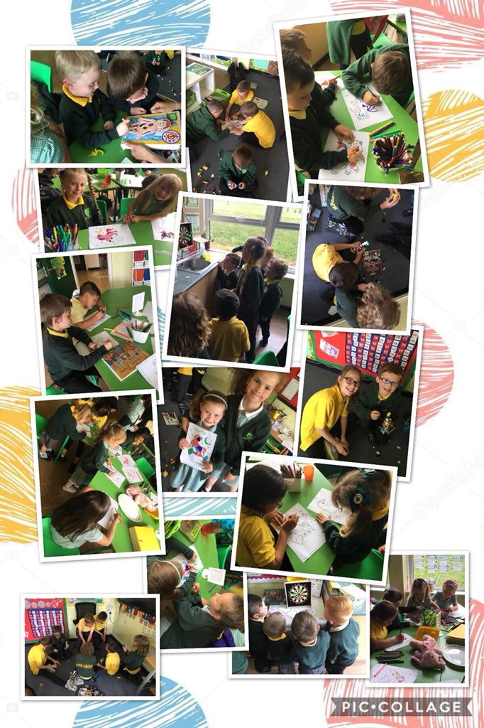 CGPrimary's tweet photo. Class 1 and 8 had golden time together today. The children read stories together, coloured pictures, played board games and built lots of fantastic things with the Lego! LP 😁 #CGPPSD https://t.co/7TqaRNcqqP