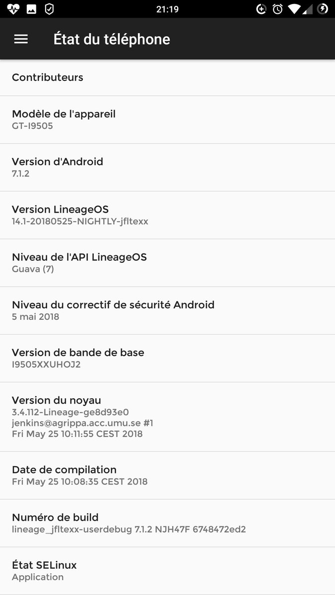 OunafFanou's tweet image. @LineageosRom 👍
#LineageOS 
#RomManager 
#RootCheck 
#TWRP 
#GalaxyS4