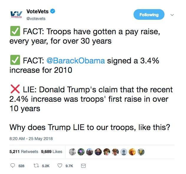 13WJM's tweet photo. @realDonaldTrump Lying, Draft-dodging coward.   #BlueFalconTrump https://t.co/0epdX5fjgj