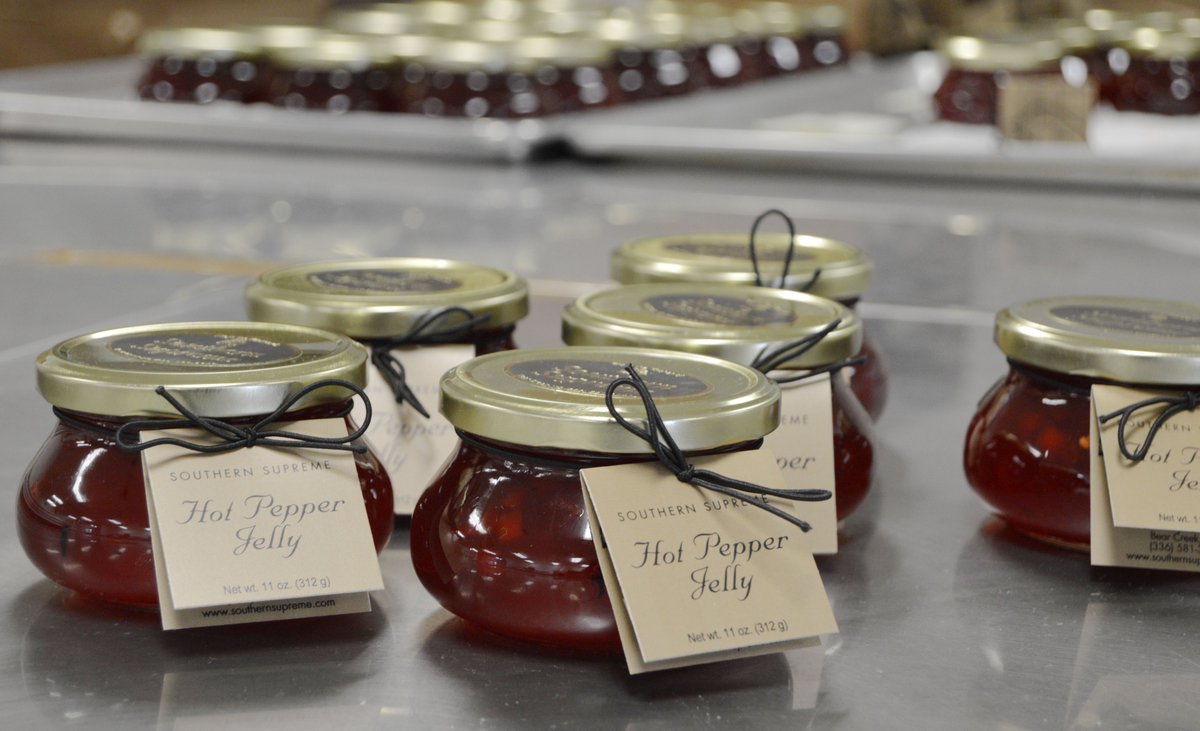 best_fruitcake's tweet photo. We have Hot Pepper Jelly!!! https://t.co/xjux7s3wXv