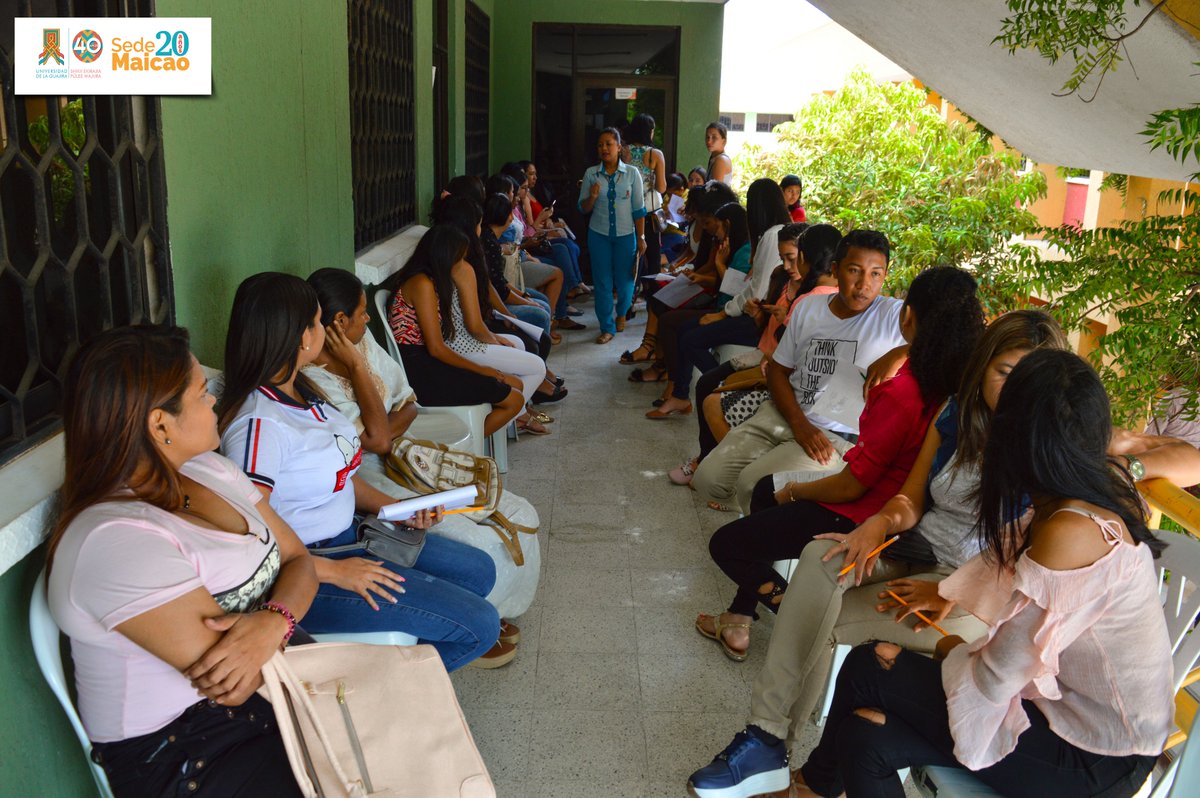 UGsedeMaicao's tweet photo. Asi transcurrieron las jornadas de entrevistas de los aspirantes pre-seleccionados a cursar un programa de pregrado en nuestra Sede. https://t.co/iox1tGcK76