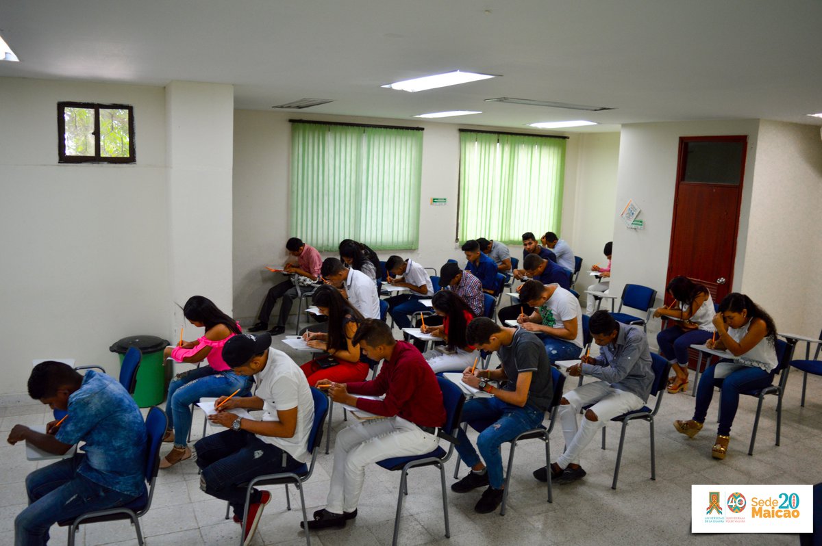 UGsedeMaicao's tweet photo. Asi transcurrieron las jornadas de entrevistas de los aspirantes pre-seleccionados a cursar un programa de pregrado en nuestra Sede. https://t.co/iox1tGcK76