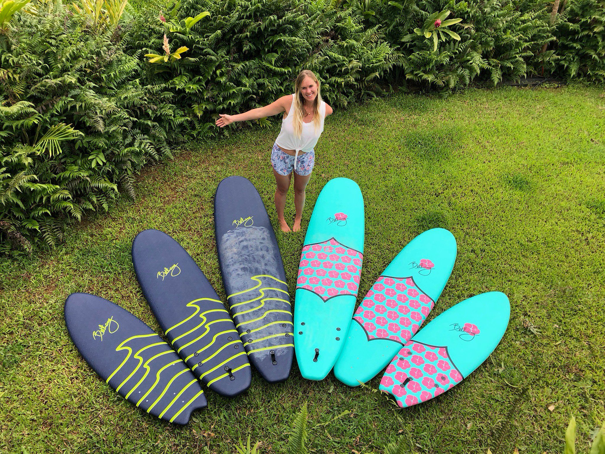 bethany hamilton surfboard