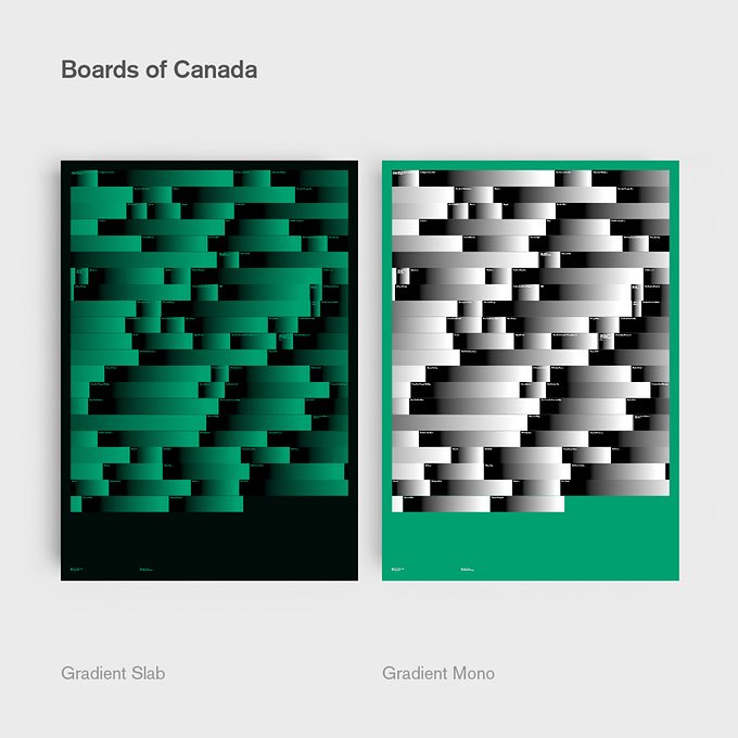 geckoboard's tweet image. We’re suckers for a bit of #dataviz and this project from @SzaboHaslam is no exception. Here he recreates some of his favourite musician’s discographies as data visualizations. The length of each bar corresponds with a track from each album. #datavizualization #datascience