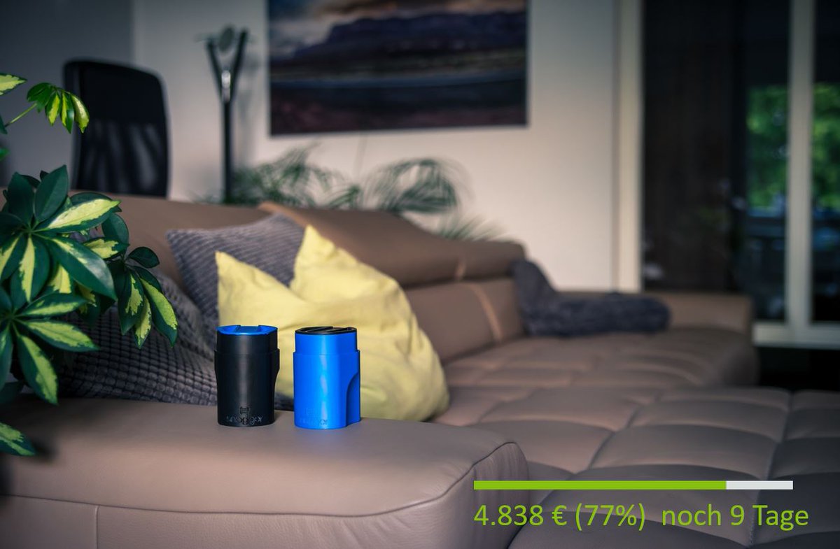 77% unseres Crowdfundingziels sind erreicht. Neun Tage läuft die Kampagne noch. Wenn auch Ihr bald gemütlich zu Hause auf dem Sofa snacken wollt, schlagt jetzt zu! 😃👍😁
‼️Vielen Dank an alle bisherigen Unterstützer‼️
#snagger #startnext #crowdfunding #naschdose #snacks