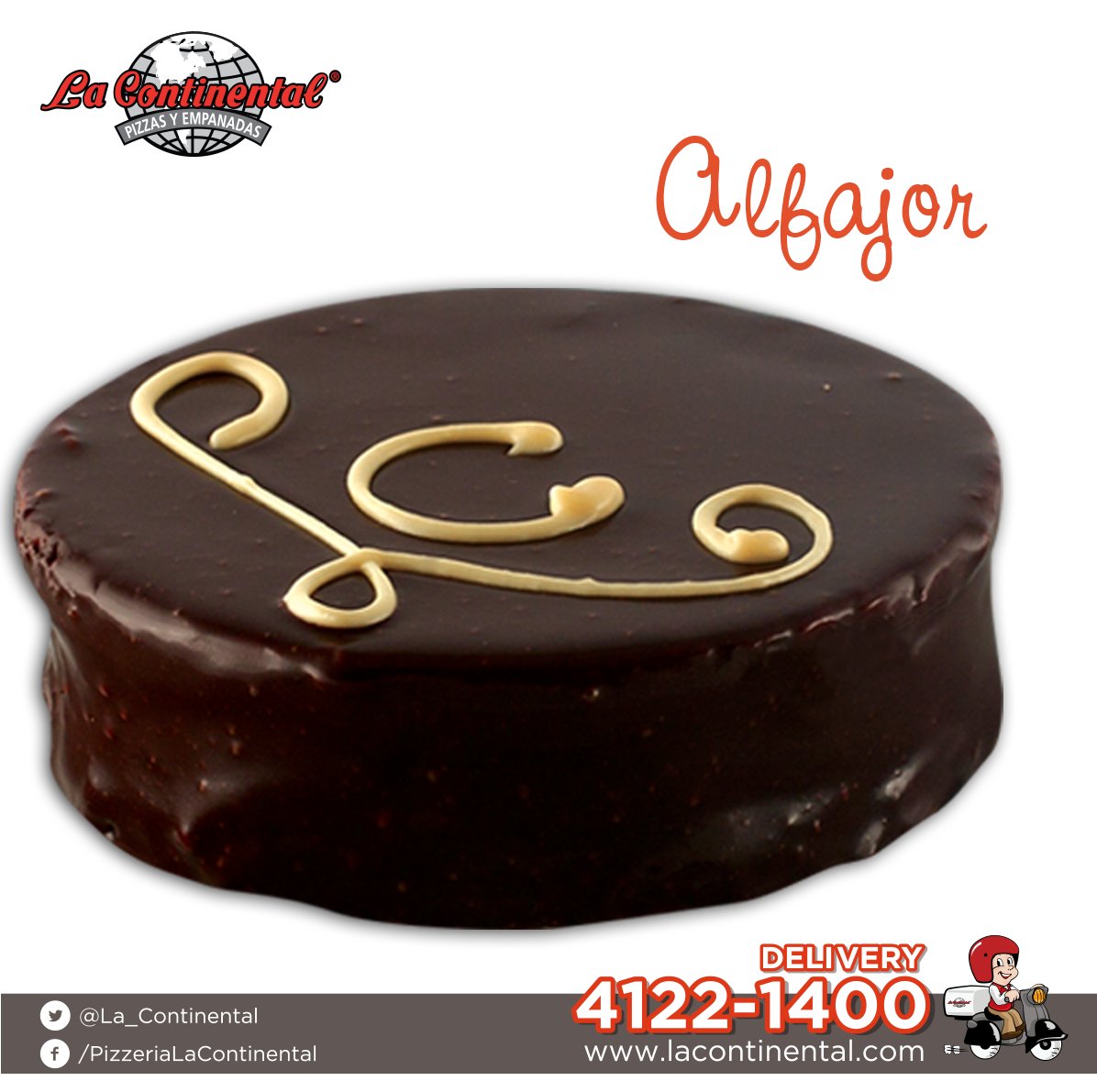 La_Continental's tweet photo. A este viernes feriado le hace falta algo dulce, bien rico! Probaste el alfajor de #LaContinental? Gigante! Para compartir
https://t.co/5B9S7TIsd3 https://t.co/nOy71l67z8