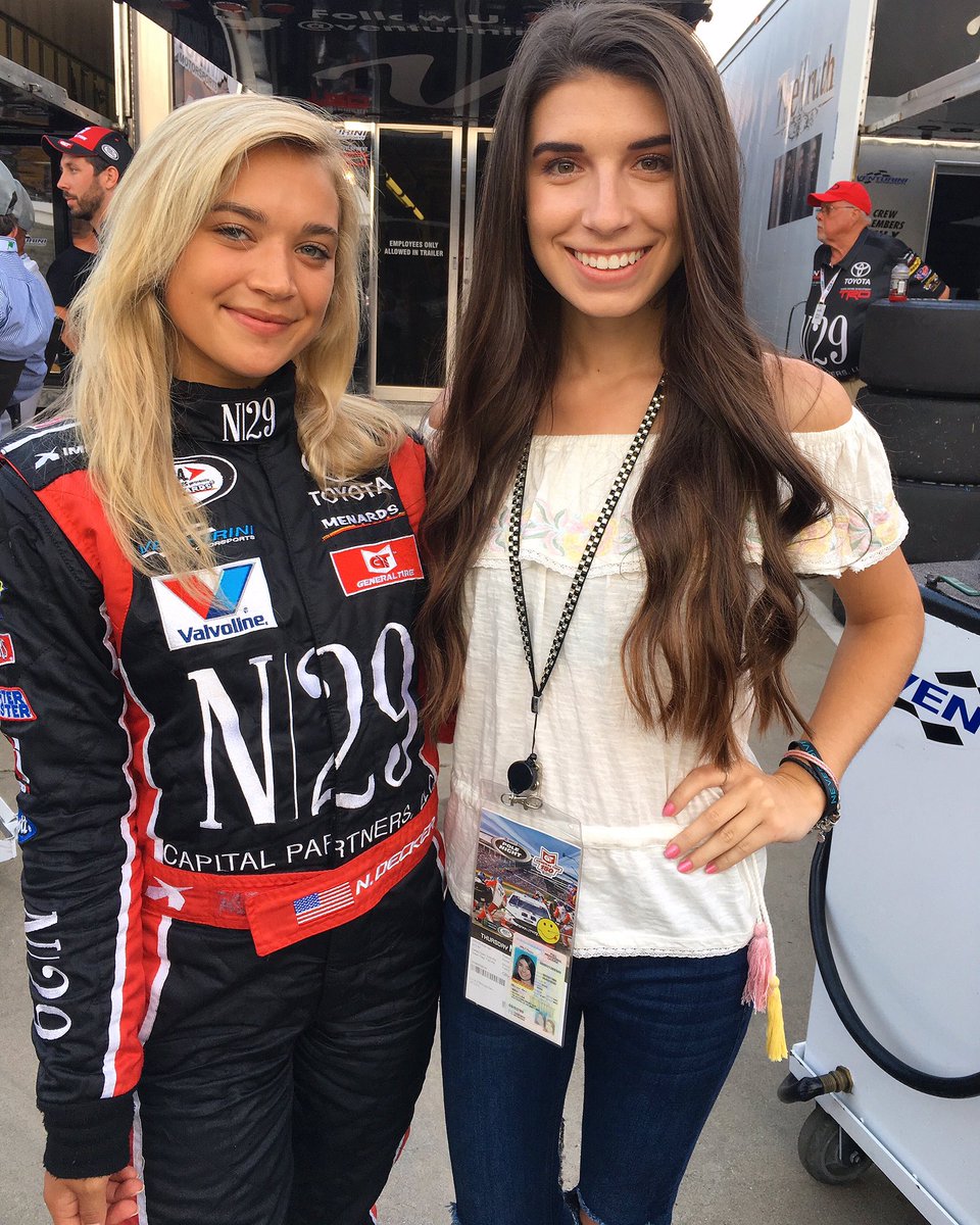 Glad Arca came back to Charlotte so I could watch my bestie race again 💗