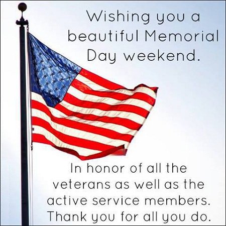 PACIFICAVE204's tweet photo. We will be closed Monday May 28th in observance of Memorial Day! We Appreciate those who have and are currently serving for OUR COUNTRY! https://t.co/ZESPZZ1Vkw