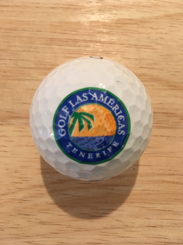 ⛳️ Logo Of The Day ⛳️
@GolfAmericas Added your #logo #golf ball to my collection #GolfLasAmericas #Tenerife 🇪🇸