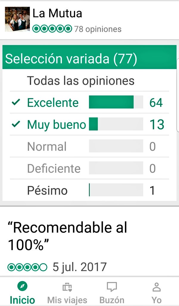 LaMutua_'s tweet photo. Hola #Mutualistas o #AnchoaLovers.

Queríamos daros las gracias por vuestros votos y comentarios que nos hacéis en @TripAdvisorES y en las reseñas de contribuir de @Google.

Esto nos hace seguir trabajando como hasta ahora y mejorar en lo que estemos haciendo mal.

🛑GRACIAS🛑 https://t.co/tDOMC8ppuW
