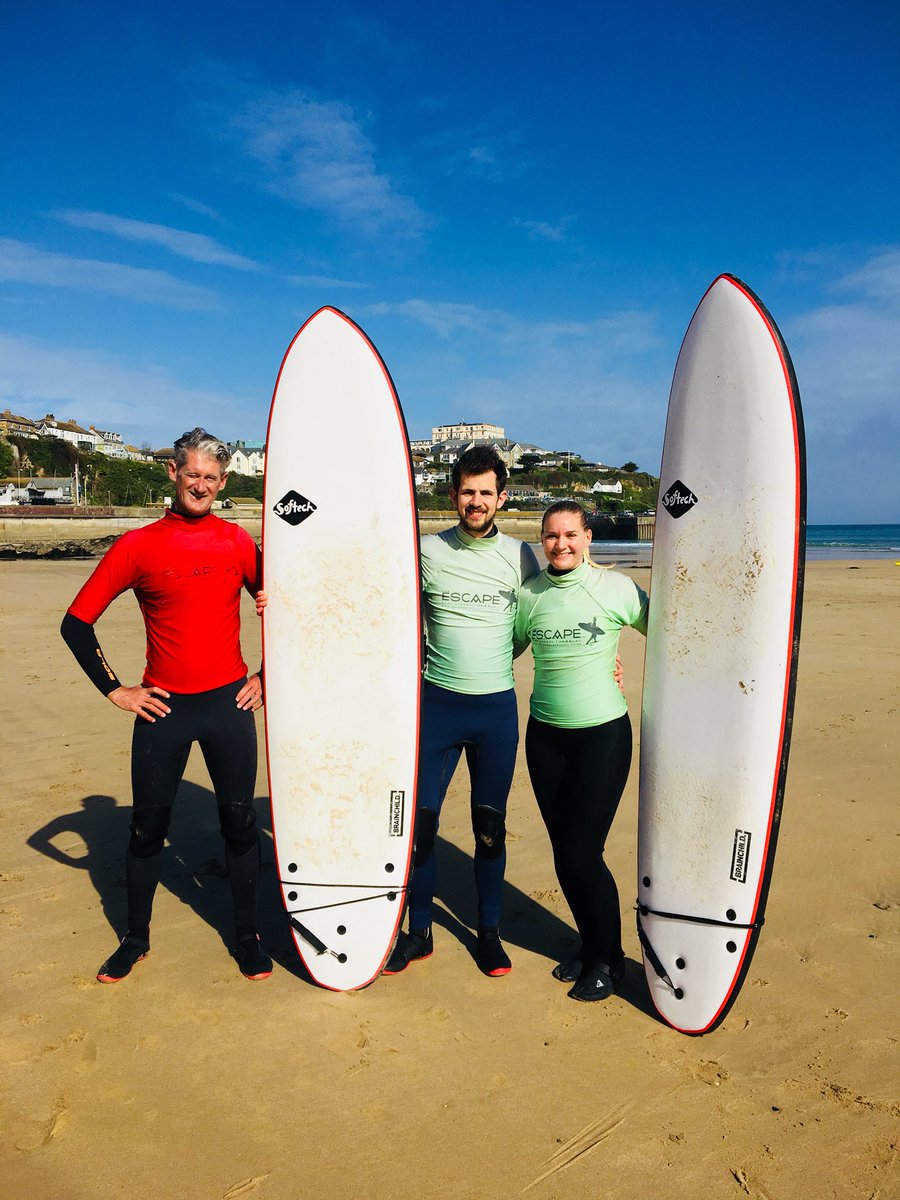 mikeyoungsurf's tweet photo. Amazing lesson today with Anna private 1 on 1 best way to speed your surfing up and we do it the best ! #Privatesirfinglesson #Escapesurfschool #Newquay #Surfing #Belushis #Solawetsuits https://t.co/a6qSbgGN8K
