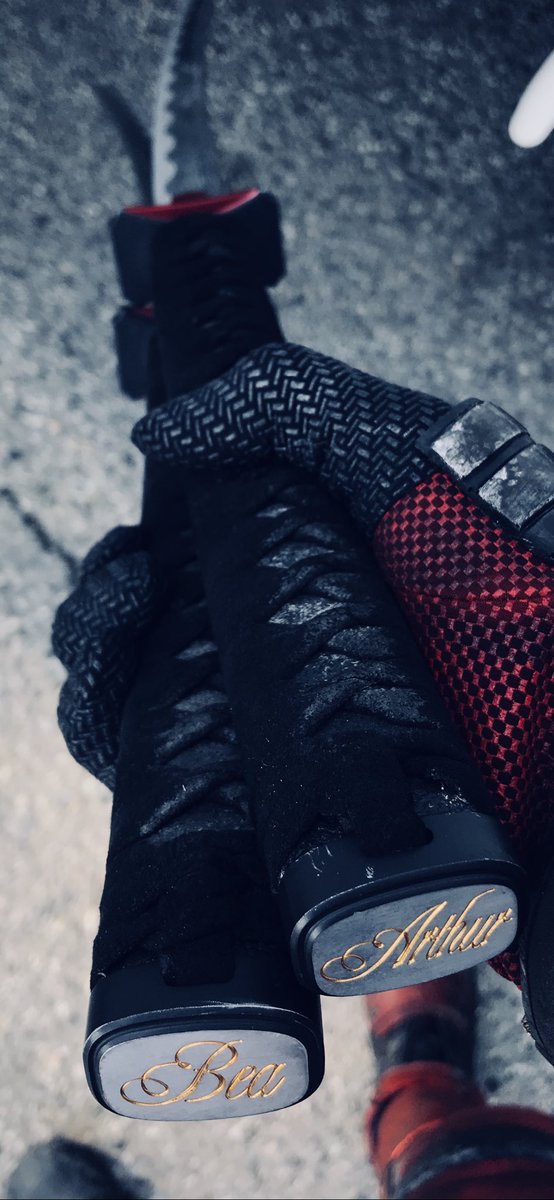 VancityReynolds's tweet photo. Down the road and back again... #deadpool2 https://t.co/XSKFEMyuuc
