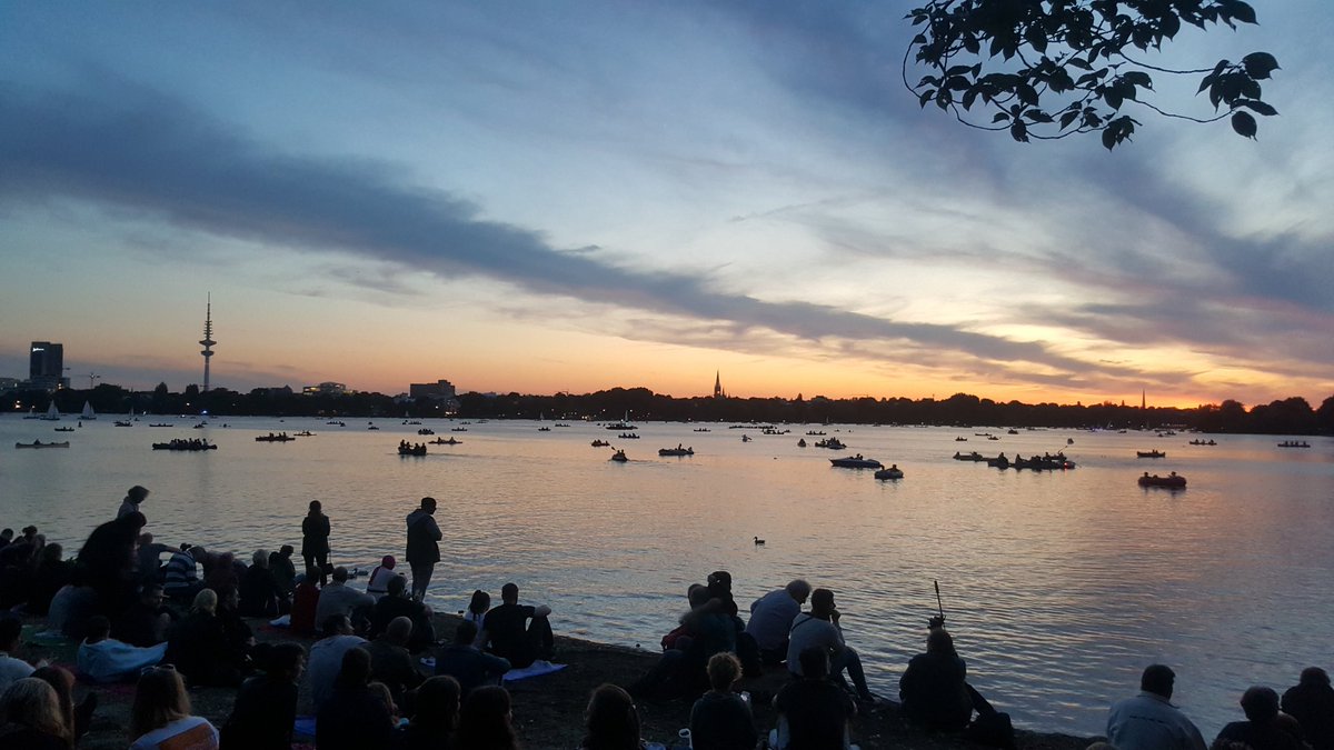 #Hamburg Außenalster #JETZT