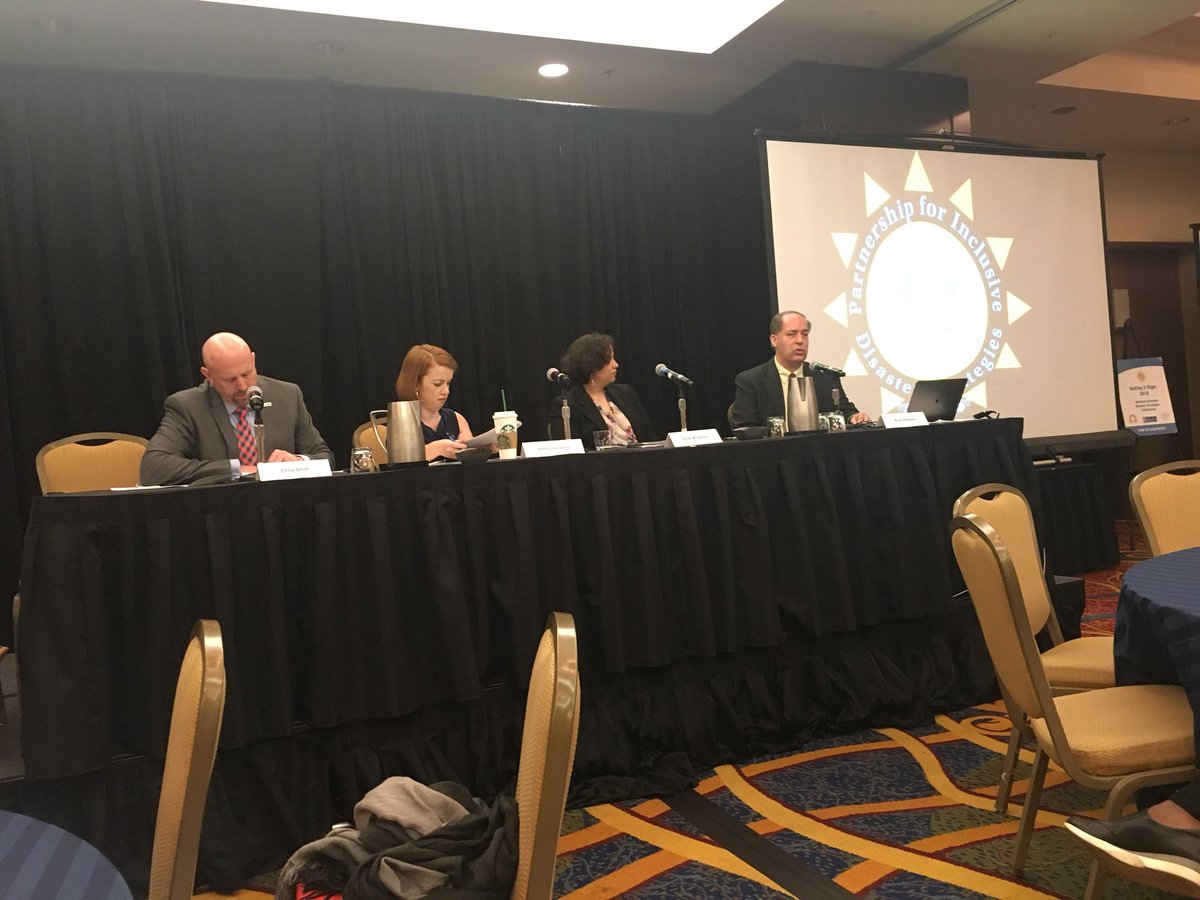 NJDC07's tweet photo. @RebeccaCokley of @amprog and @SarahMickelson1 of @NLIHC were amazing today @ #GettingItRight2018 #PWD #ADA28 https://t.co/bXHdqZ15Vx