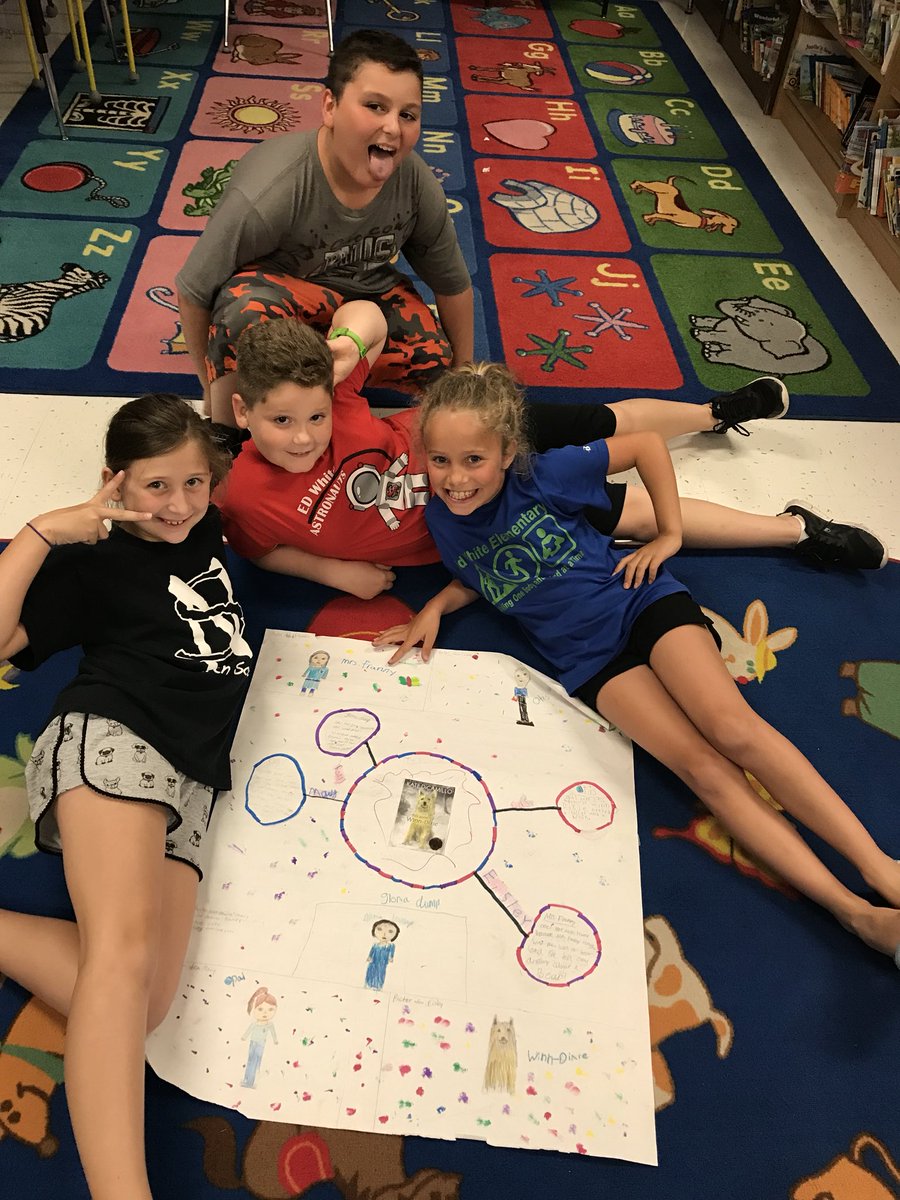 I just can’t get over how awesome it was to see so many 3rd grade students excited to share what they had created after reading their class book! (and at 2:45 on the Friday before a long weekend!) They all did such a great job! @EdWhiteElem <a href="/chrismbald1/">Chris Baldwin</a>