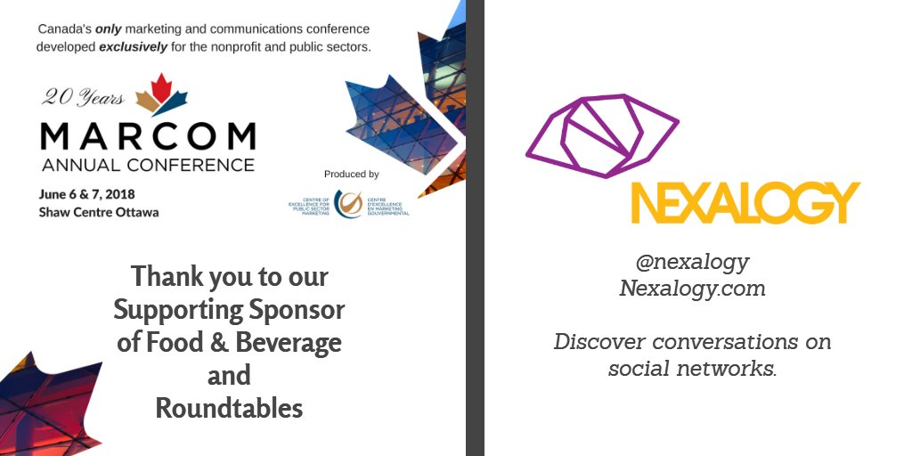 clairemills's tweet photo. Thank you @nexalogy for your incredible support as our Food and Beverage and Roundtable sponsor. You're helping us come together to break bread and share stories face-to-face. #MARCOMconf #cepsm https://t.co/6FgJISiD9d