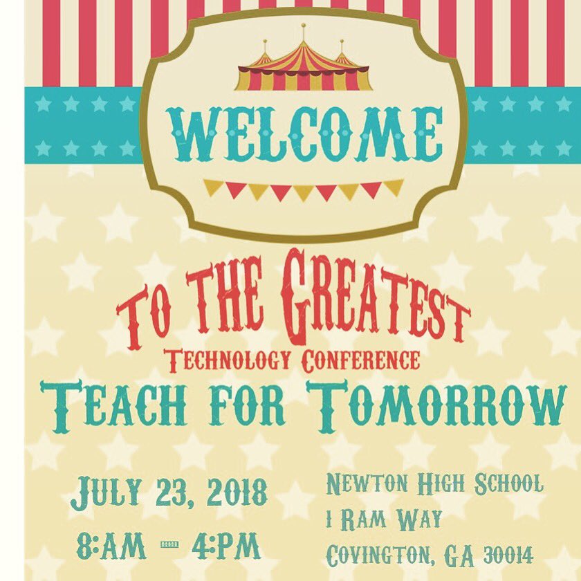 NCSS_IT's tweet photo. The Greatest Tech Conference on Earth: Teach for Tomorrow  https://t.co/KslE7L49fD -  #NCSSbetheBest #NCSSt4t https://t.co/gIN8gyjCLS